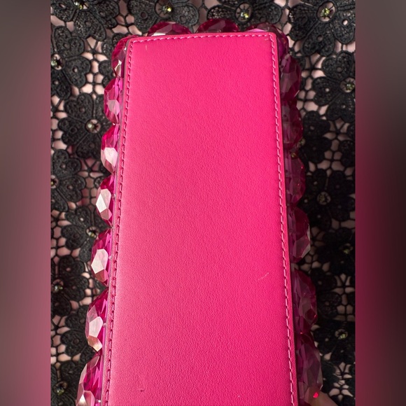 Kate Spade Sam Icon Candy Beaded Satin Small Tote Bag - Picture 14 of 16